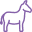 Horses & donkeys icon