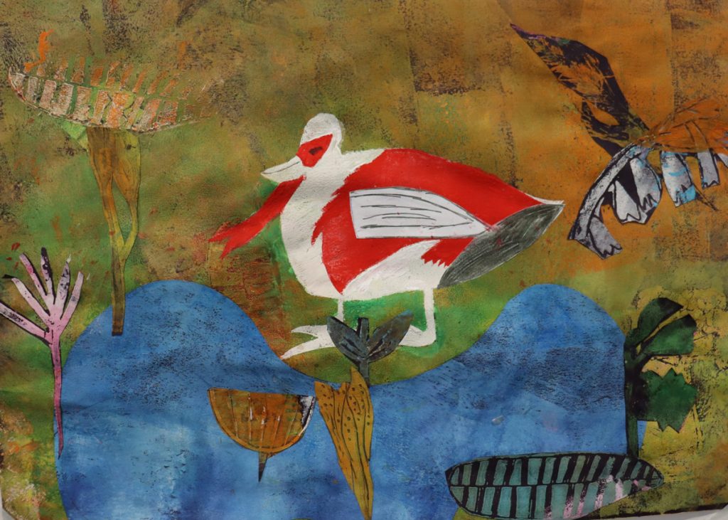 Art at the Farm painting