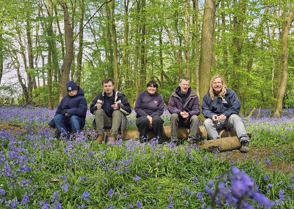 Plants and produce life skills students in bluebells