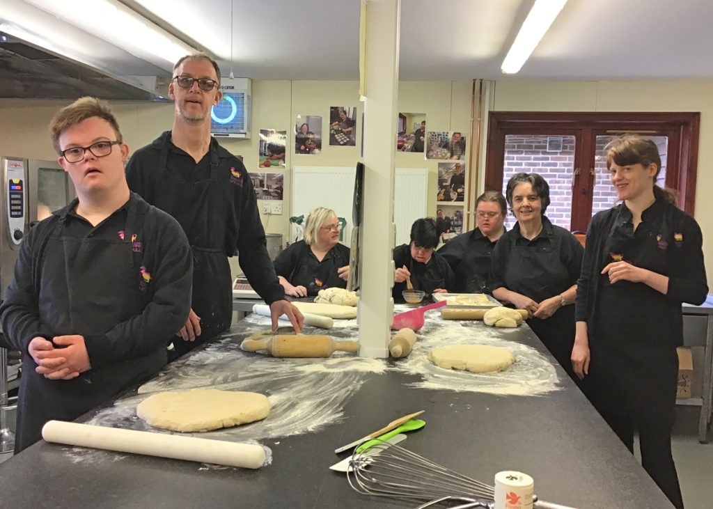 Granary Restaurant training kitchen