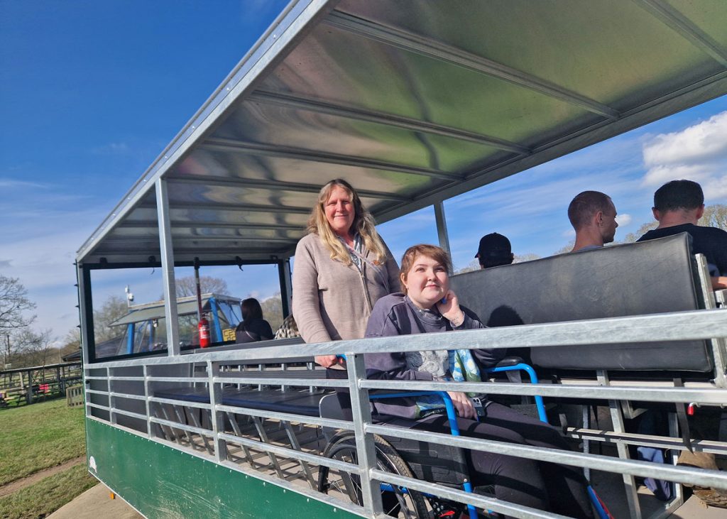 Accessible trailer ride