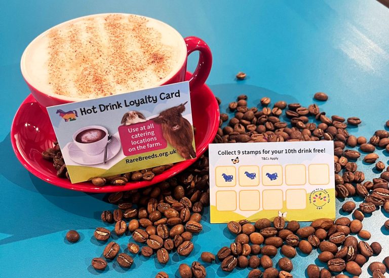 Hot drink loyalty card