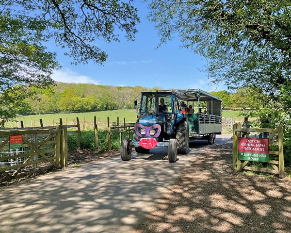 Trailer rides for school groups