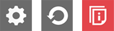 Settings icons