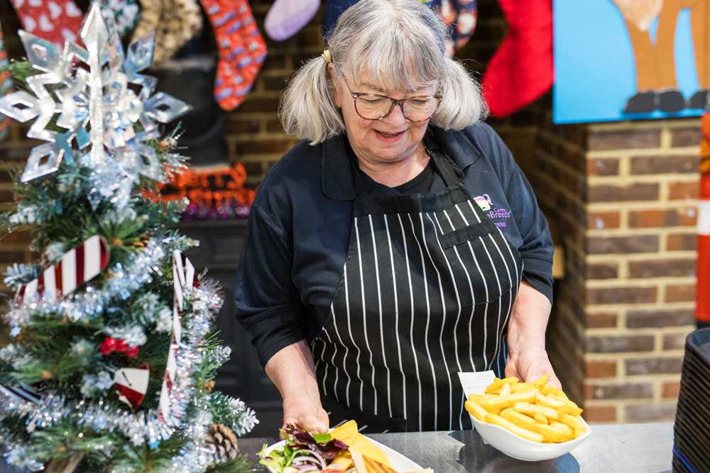 The Granary Restaurant at Christmas