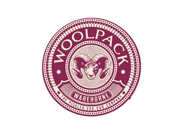The Woolpack Inn Warehorne logo